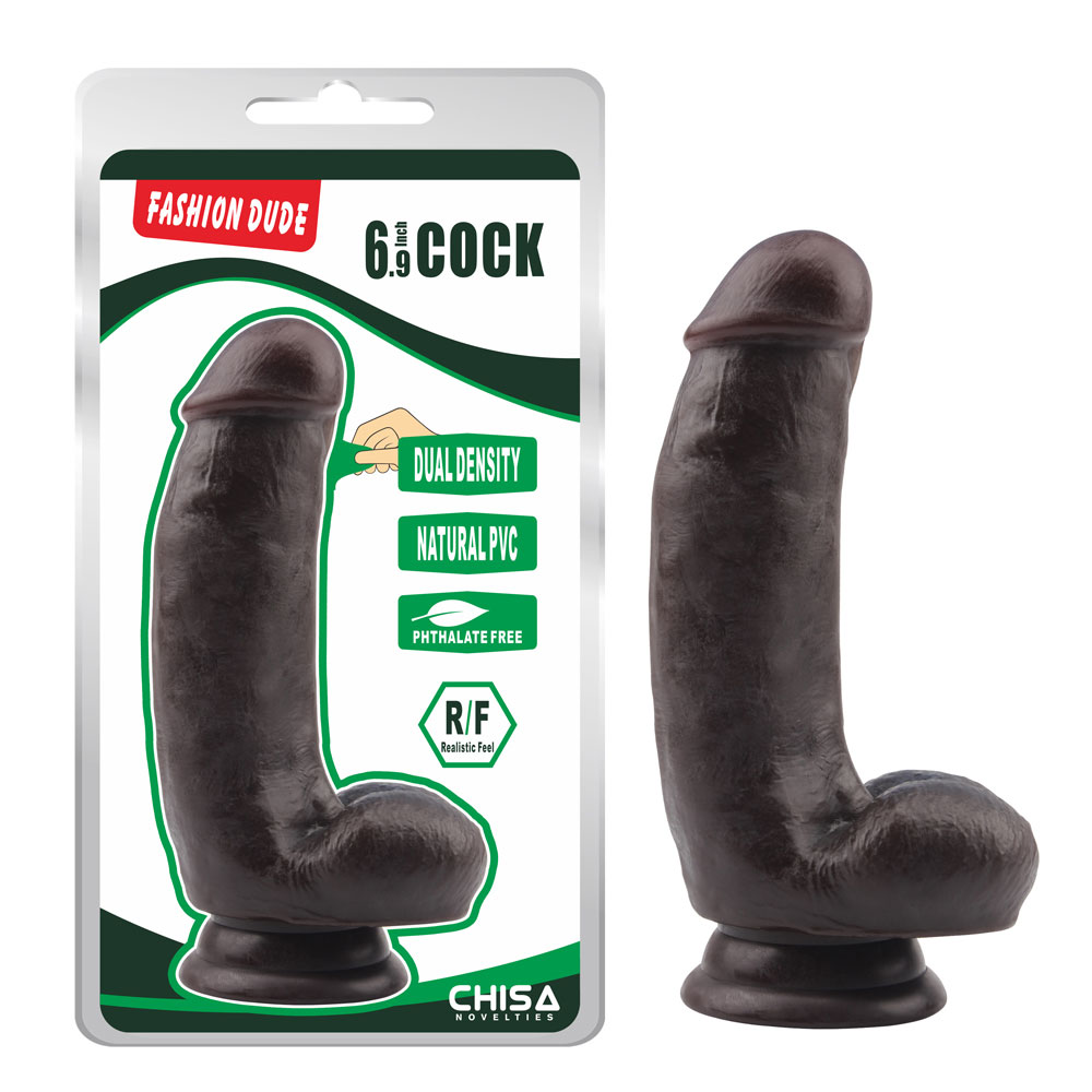 Fashion Dude-6,9 Inch Cock-Brown